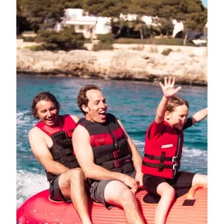 BOUEE TRACTEE BANANE ROUGE JOBE 3 PERSONNES -Kayak Soldes bouee tractee banane rouge jobe 3 personnes 3