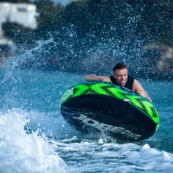 BOUEE TRACTEE HOTSEAT JOBE VERT 1 PERSONNE -Kayak Soldes bouee tractee hotseat jobe vert 1 personne 9