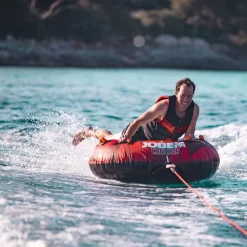 BOUEE TRACTEE JOBE CRUSHER TOWABLE ROUGE 1 PERSONNE -Kayak Soldes bouee tractee jobe crusher towable rouge 1 personne 4