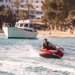 BOUEE TRACTEE JOBE CRUSHER TOWABLE ROUGE 1 PERSONNE -Kayak Soldes bouee tractee jobe crusher towable rouge 1 personne 7