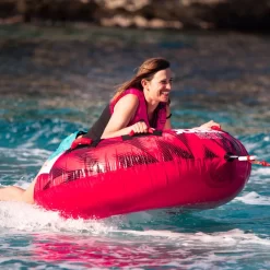 BOUEE TRACTEE JOBE RUMBLE ROSE 1 PERSONNE -Kayak Soldes bouee tractee jobe rumble rose 1 personne 3