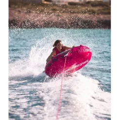 BOUEE TRACTEE JOBE RUMBLE ROSE 1 PERSONNE -Kayak Soldes bouee tractee jobe rumble rose 1 personne 6