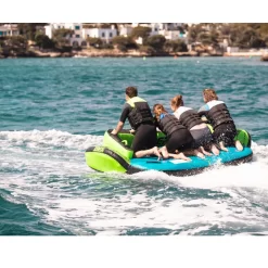 BOUEE TRACTEE JOBE VERTE SONAR 4 PERSONNES -Kayak Soldes bouee tractee jobe verte sonar 4 personnes 3