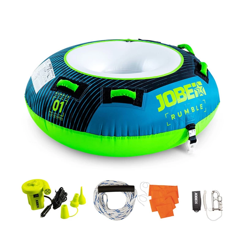 JOBE Bouee Tractee Rumble Package 1 Personne Teal 2 JOBE Bouee Tractee Rumble Package 1 Personne Teal – Image 2