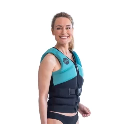 GILET DE FLOTTAISON JOBE UNIFY VEST FEMME BLEU TURQUOISE -Kayak Soldes gilet de flottaison jobe unify vest femme bleu turquoise 2