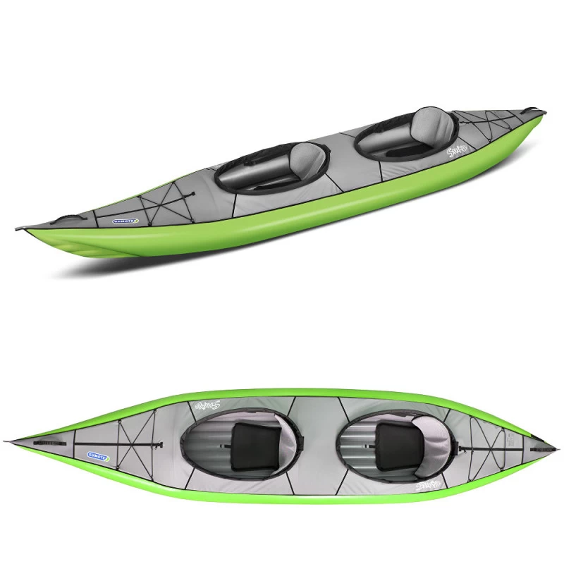 Kayak Gonflable Gumotex Swing 2 Vert 1 Kayak Gonflable Gumotex Swing 2 Vert