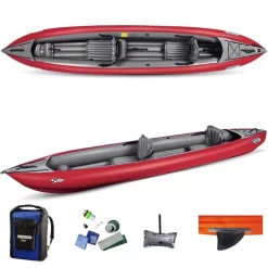 Kayak Soldes -Kayak Soldes kayak gumotex solar rouge 2 places 1