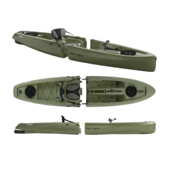 Kayak Modulable Point 65 Mojito SOLO Angler Peche Vert