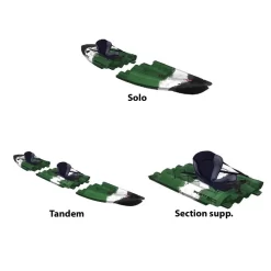 KAYAK MODULABLE SPECIAL PECHE POINT 65°N TEQUILA GTX ANGLER DUO -Kayak Soldes kayak modulable special peche point 65n tequila gtx angler duo 2