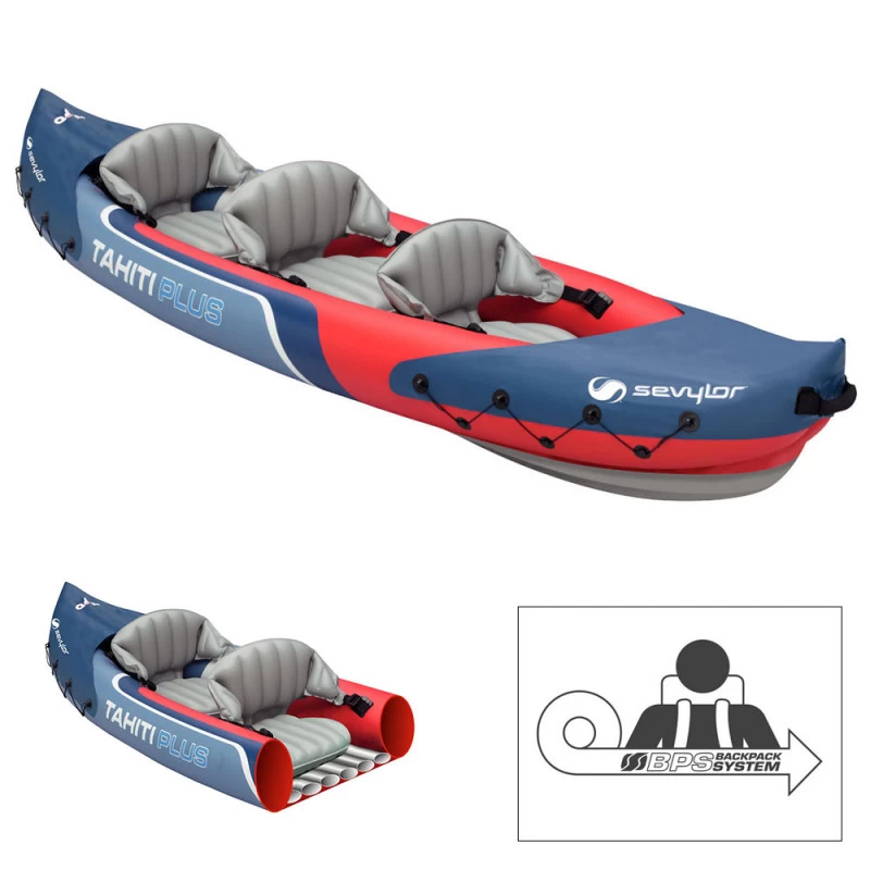 KAYAK SEVYLOR TAHITI PLUS 3 PLACES 1 KAYAK SEVYLOR TAHITI PLUS 3 PLACES