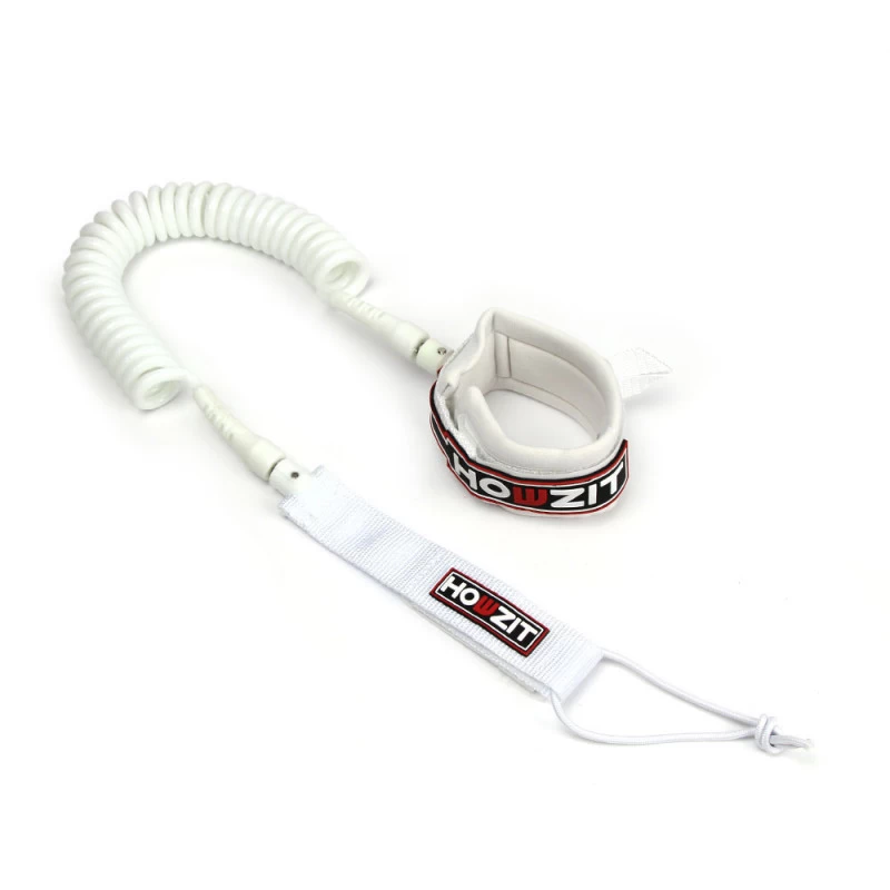 LEASH DE SUP HOWZIT COIL BLANC 2 LEASH DE SUP HOWZIT COIL BLANC – Image 2