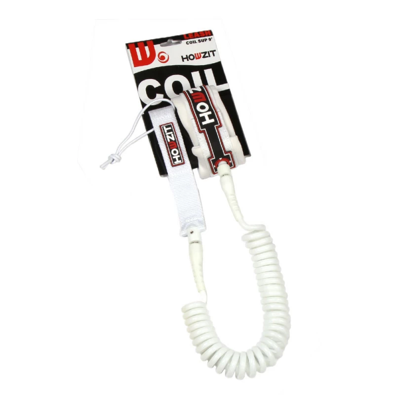 LEASH DE SUP HOWZIT COIL BLANC 7 LEASH DE SUP HOWZIT COIL BLANC – Image 7
