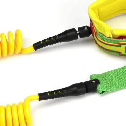LEASH DE SUP HOWZIT COIL RASTA 9' -Kayak Soldes leash de sup howzit coil rasta 9 1 5