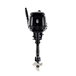 MOTEUR HORS-BORD MONO CYLINDRE PARSUN 6CV ARBRE COURT -Kayak Soldes moteur hors bord mono cylindre parson 6cv arbre court 4