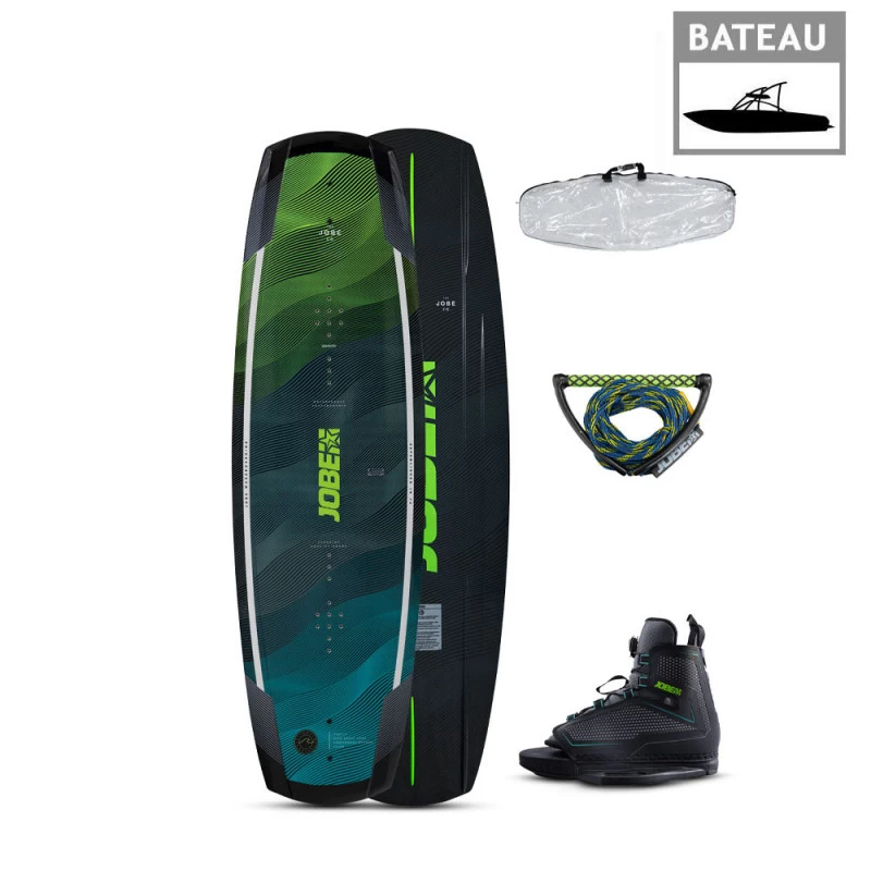 Pack Wakeboard JobeVanity 131 & Chausses Unit (35/39) 1 Pack Wakeboard JobeVanity 131 & Chausses Unit (35/39)