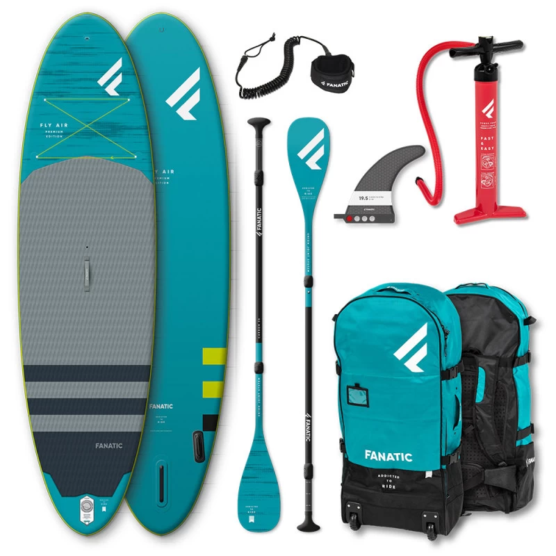 PADDLE FANATIC FLY AIR 9.8 PREMIUM GONFLABLE + PAGAIE CARBONE C35 COMPLET 2 PADDLE FANATIC FLY AIR 9.8 PREMIUM GONFLABLE + PAGAIE CARBONE C35 COMPLET – Image 2