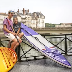 PADDLE GONFLABLE AQUA MARINA CORAL 11.6 TOURING NIGHT FADE 2023 -Kayak Soldes paddle gonflable aqua marina coral 116 touring night fade 2023 6