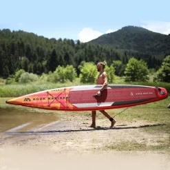 PADDLE GONFLABLE AQUA MARINA RACE 14.0 2023 -Kayak Soldes paddle gonflable aqua marina race 140 2022 4