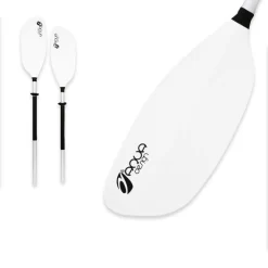 PAGAIE KAYAK AQUADESIGN WHITE 2 PARTIES 215CM
