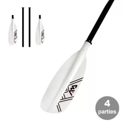 PAGAIE KAYAK AQUAMARINA BEACH ALUMINIUM 4 PARTIES