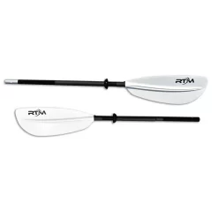 PAGAIE ROTOMOD FIBRE ELEGANCE BLANCHE 2 PARTIES 220 CM -Kayak Soldes pagaie rotomod fibre elegance blanche 2 parties 220 cm 2