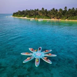 PLATEFORME YOGA GONFLABLE AQUA MARINA YOGA DOCK 2023 -Kayak Soldes plateforme yoga gonflable aqua marina yoga dock 2023 3