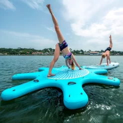 PLATEFORME YOGA GONFLABLE AQUA MARINA YOGA DOCK 2023 -Kayak Soldes plateforme yoga gonflable aqua marina yoga dock 2023 4