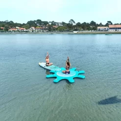 PLATEFORME YOGA GONFLABLE AQUA MARINA YOGA DOCK 2023 -Kayak Soldes plateforme yoga gonflable aqua marina yoga dock 2023 8