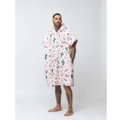 PONCHO AFTER HYPE PALE PINK 6 PONCHO AFTER HYPE PALE PINK -Kayak Soldes poncho after hype pale pink 2