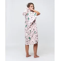 PONCHO AFTER HYPE PALE PINK 7 PONCHO AFTER HYPE PALE PINK -Kayak Soldes poncho after hype pale pink 3