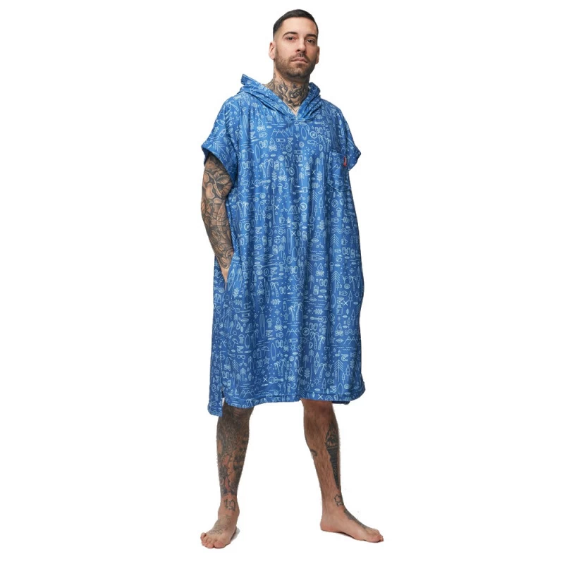 PONCHO AFTER MICROFIBER MARINE 1 PONCHO AFTER MICROFIBER MARINE