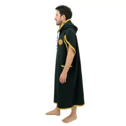 All-In PONCHO ALL IN LIGHT NOIR/JAUNE -Kayak Soldes poncho all in light noir jaune 2