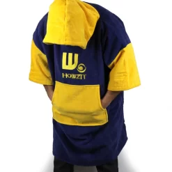 Poncho Howzit Bleu/jaune -Kayak Soldes poncho howzit bleu jaune 4