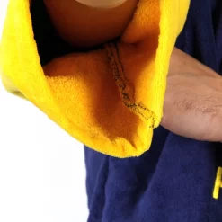 Poncho Howzit Bleu/jaune -Kayak Soldes poncho howzit bleu jaune 7