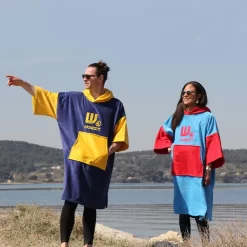 Poncho Howzit Bleu/jaune -Kayak Soldes poncho howzit bleu jaune 9