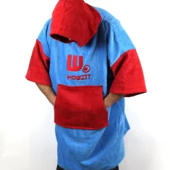 Poncho Howzit Rouge/bleu 19 Poncho Howzit Rouge/bleu -Kayak Soldes poncho howzit rouge bleu 9
