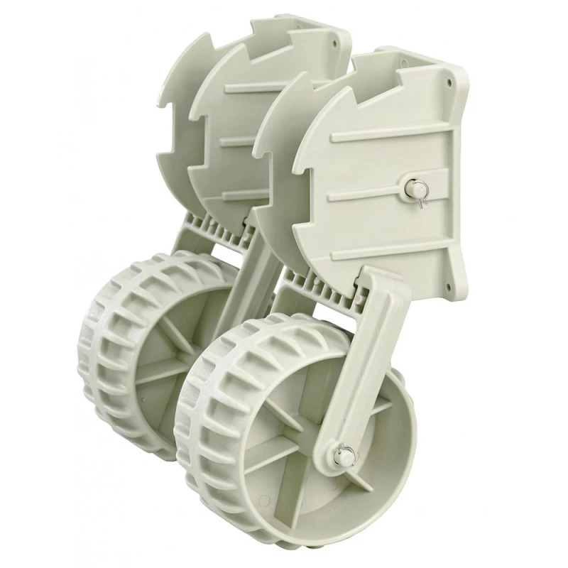 ROUES DE TRANSPORT RETRACTABLES PLASTIMO POUR ANNEXE 1 ROUES DE TRANSPORT RETRACTABLES PLASTIMO POUR ANNEXE