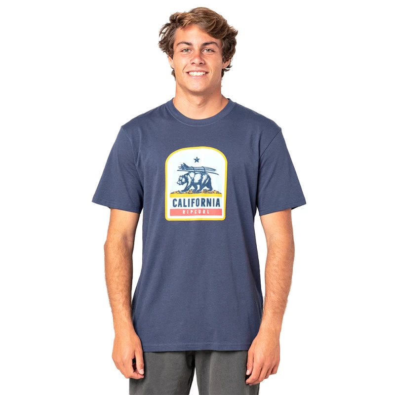 T-SHIRT RIP CURL DESTINATION ANIMALS BLEU MARINE 3 T-SHIRT RIP CURL DESTINATION ANIMALS BLEU MARINE – Image 3