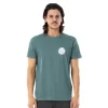 T-SHIRT RIP CURL WETTIE ESSENTIAL BLEU GRIS