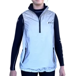Veste 1/2 Zip Vdry Gris Refléchissant VAIKOBI -Kayak Soldes veste 1 2 zip vdry gris reflechissant vaikobi 3